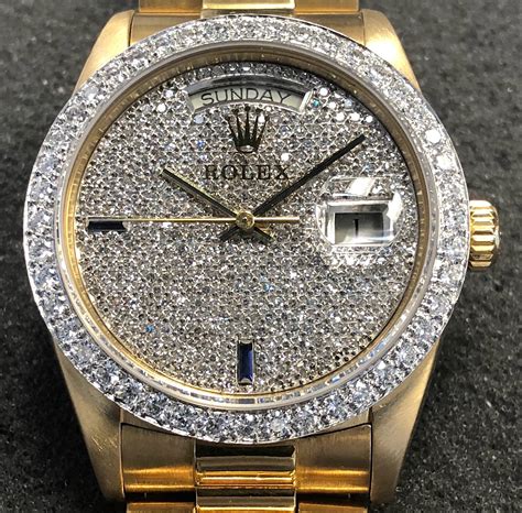 pave diamond dial rolex|rolex diamond paved dial.